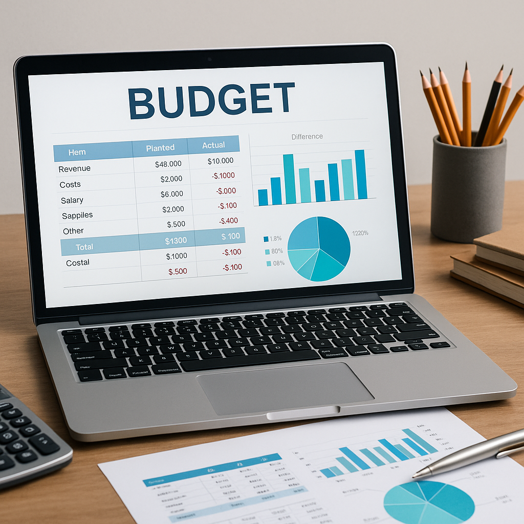 إعداد الموازنات باستخدام الحاسب الآلي